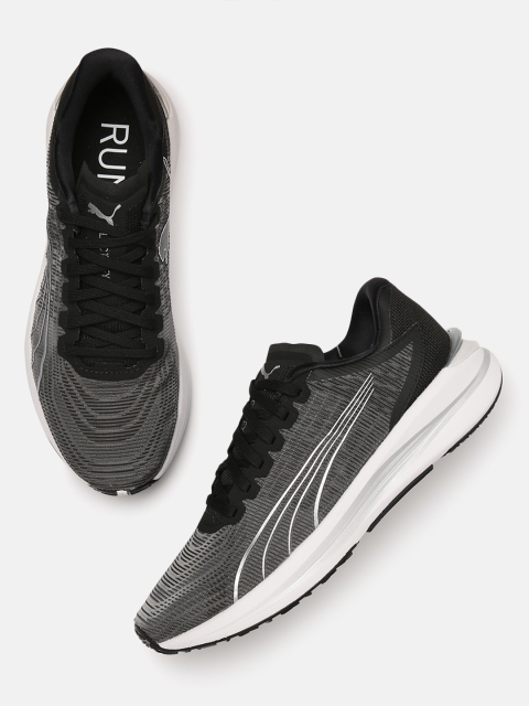 

Puma Men Black Electrify Nitro Turn Running Shoes