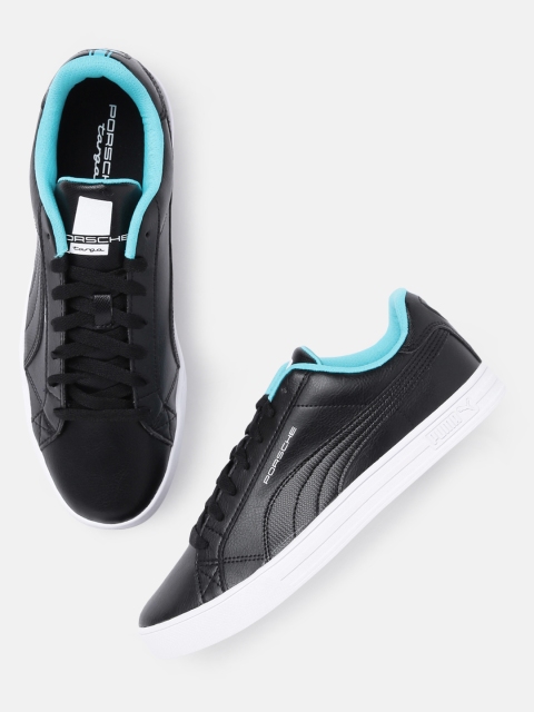 

PUMA Motorsport Unisex Black Nubuck Porsche Legacy Smash Vulcanised V3 Sneakers