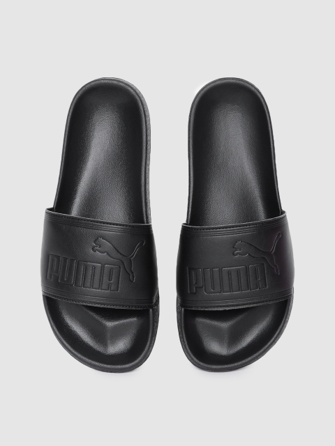 

Puma Unisex Black Leadcat FTR Sliders