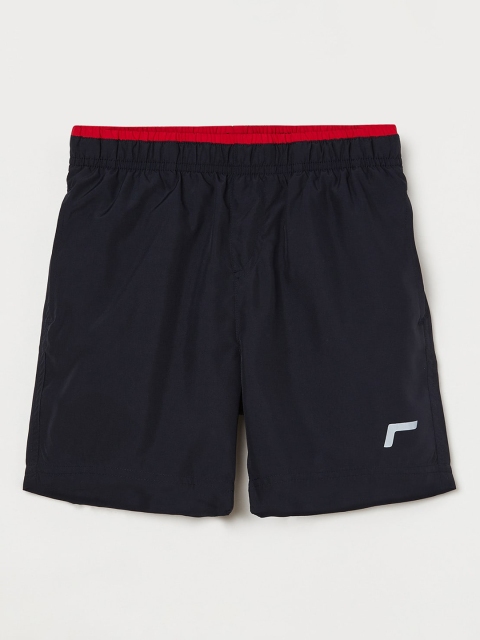

Fame Forever Active Boys Navy Blue Sports Shorts