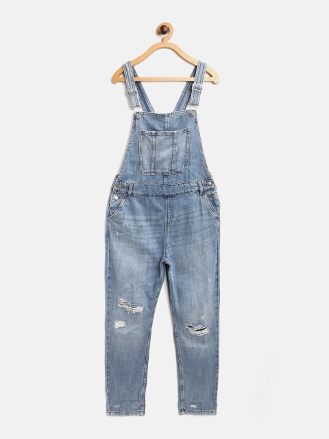 

Marks & Spencer Blue Denim Dungarees