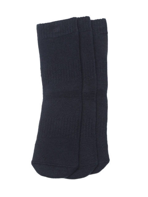 

Marks & Spencer Boys Navy Blue Set of 3 Ankle-Length Socks