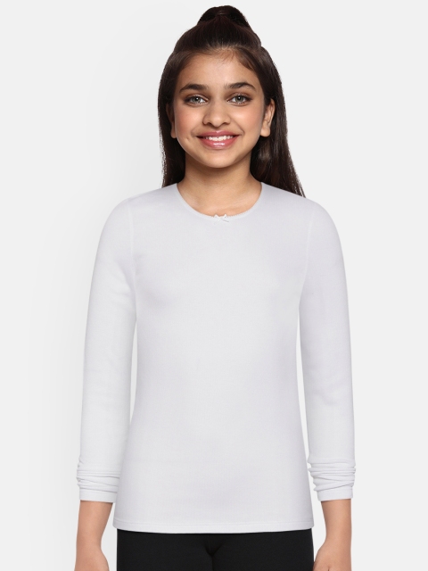 

Marks & Spencer Girls White Thermal Tops