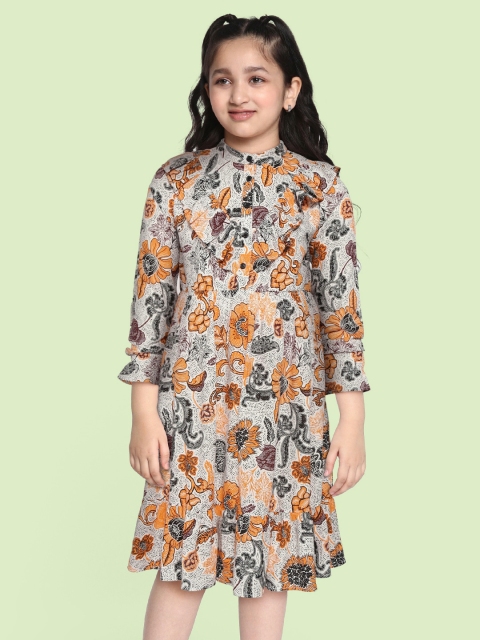 

Bella Moda Multicoloured Floral Dress, Multi