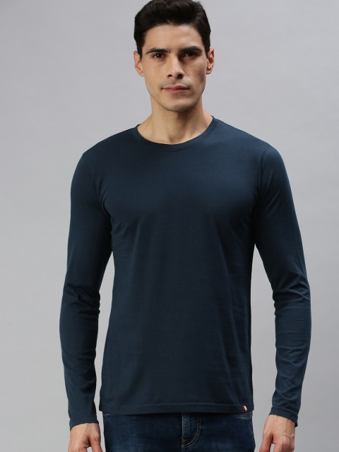 

The Souled Store Men Navy Blue T-shirt