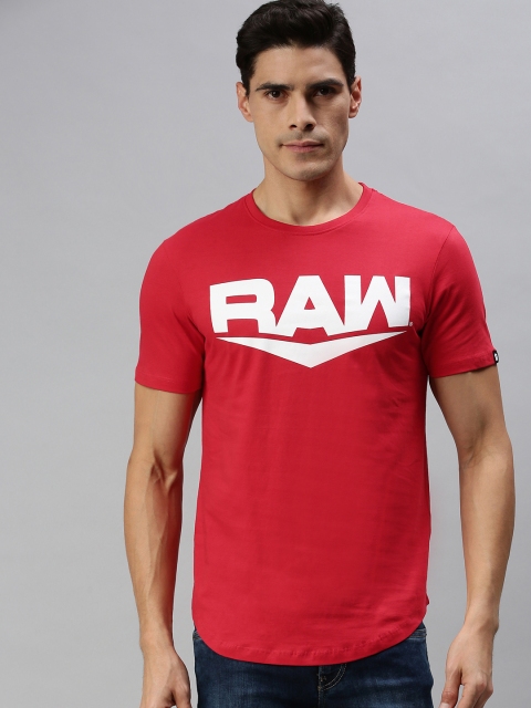 

The Souled Store Men Red & White Printed T-shirt