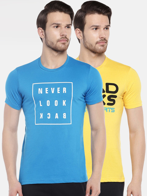 

Sweet Dreams Men Pack Of 2 Assorted Cotton Lounge T-Shirts