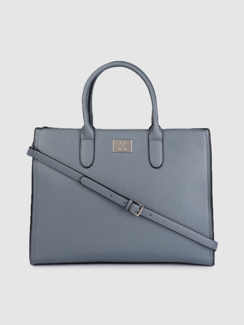 

Allen Solly Blue Solid Handheld Bag