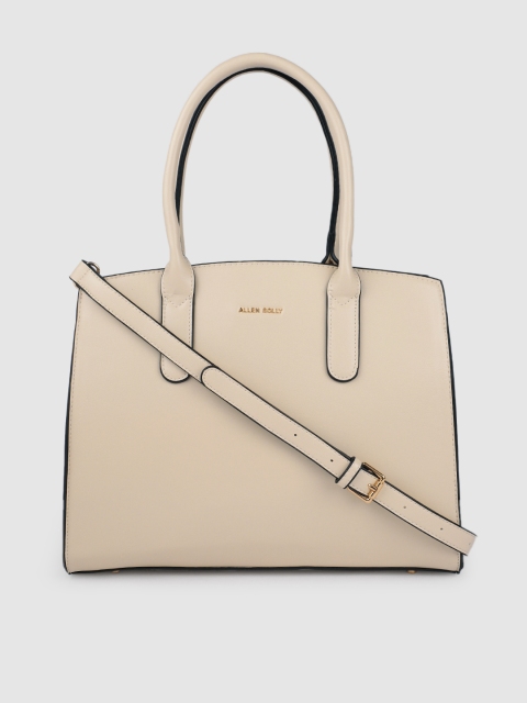 

Allen Solly Nude-Coloured Solid Shoulder Bag