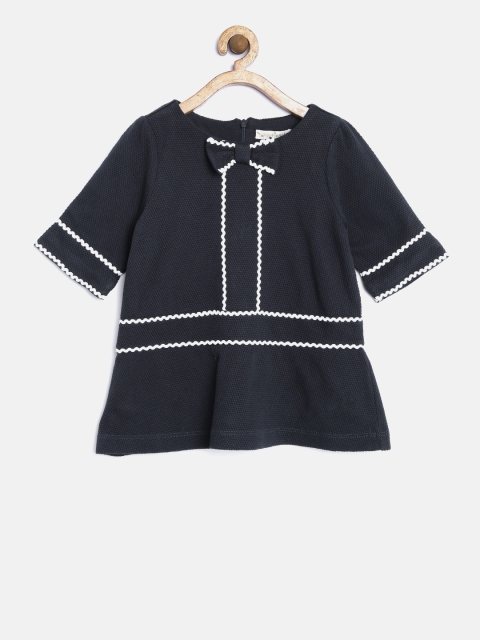 

Nauti Nati Girls Navy Top, Navy blue