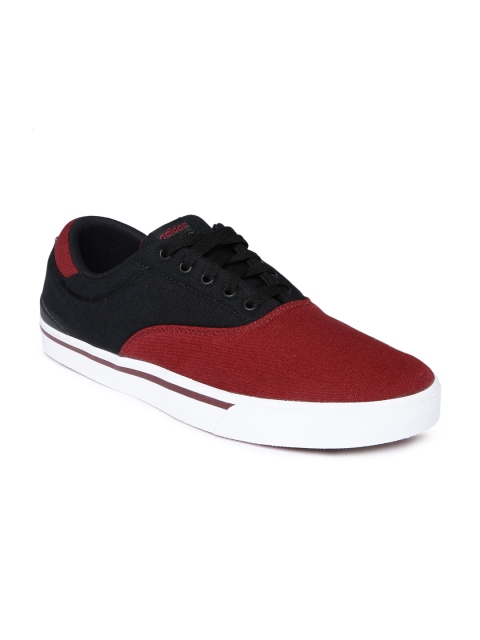 

ADIDAS NEO Men Maroon Colourblock Regular Sneakers
