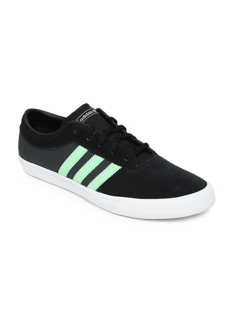 Adidas Originals Men Black Colourblocked Sellwood Skateboard Shoes available at myntra for Rs.1999