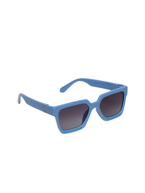 

FROGGY Kids Grey Lens & Blue Rectangle Sunglasses with UV Protected Lens FG-WAL-03-Grey