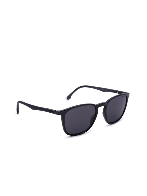 

Carrera Men Grey Lens & Black Oval Sunglasses with UV Protected Lens