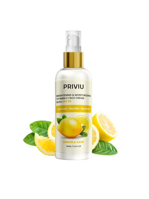 

PRIVIU Brightening and Moisturizing Vitamin C Face Cream with 25 SPF - 100 ml