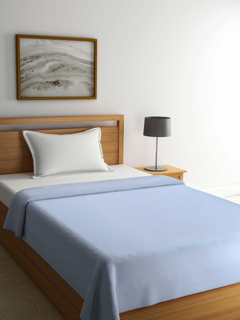 

KLOTTHE Blue Summer 150 GSM Cotton Single Bed Dohar