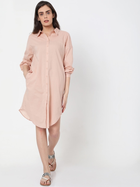 

Vero Moda Pink Shirt Dress