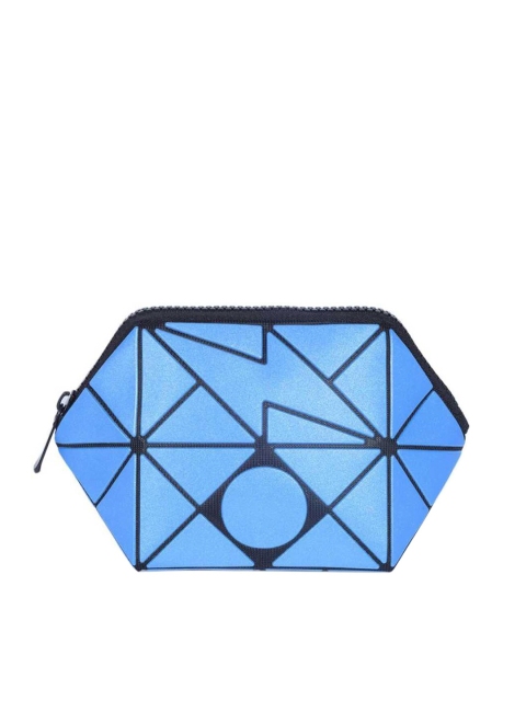 

BAOMI Geometric Cosmetic Pouch Range Blue Color Soft One Size Handbag