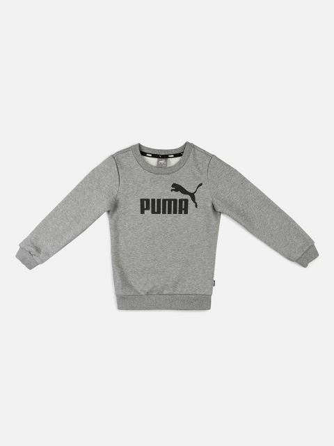 

Puma Boys Grey Printed Sweatshirt