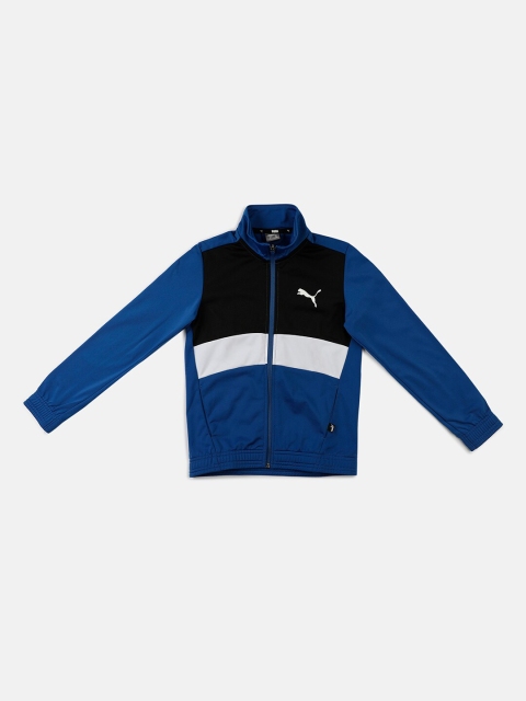 

Puma Boys Blue & Black Colourblocked Track Suit