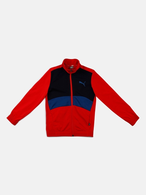 

Puma Boys Red Colourblocked Track Suit