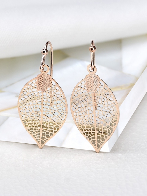 

Accessorize Rose Gold Contemporary Drop Earrings