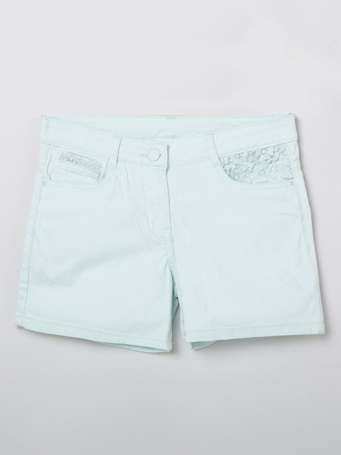 

max Girls Blue Regular Shorts