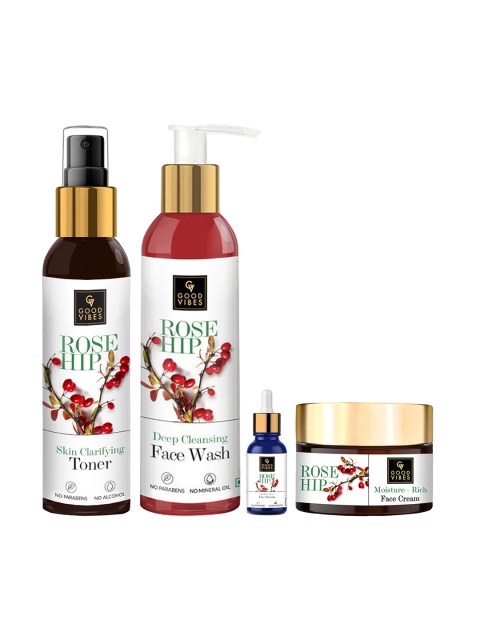 

Good Vibes Transparent Rosehip Range Skin Care Gift Set