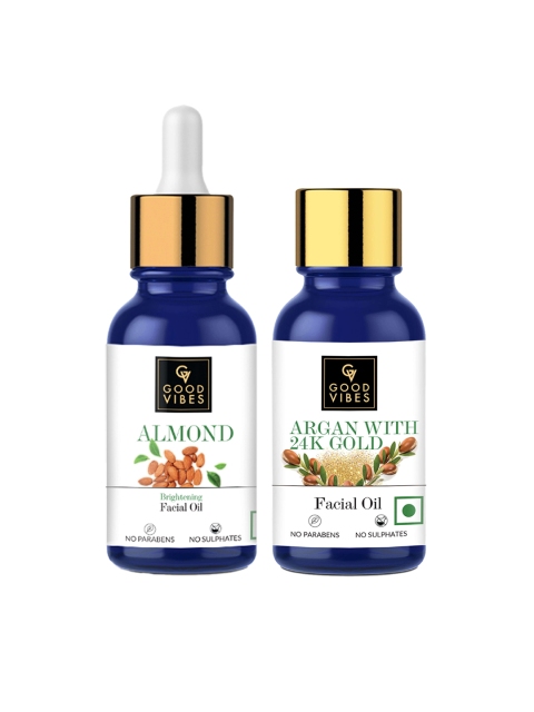 

Good Vibes Transparent Set of 2 Facial Oil