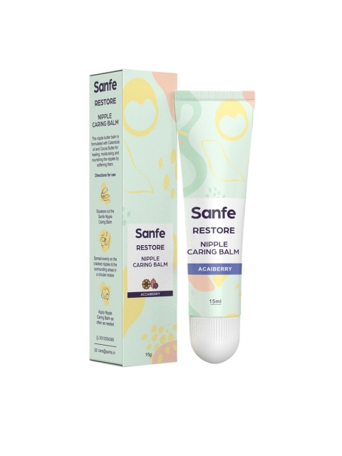 

Sanfe Breast Nipple Caring Balm For New Mothers - 15gms, Coral