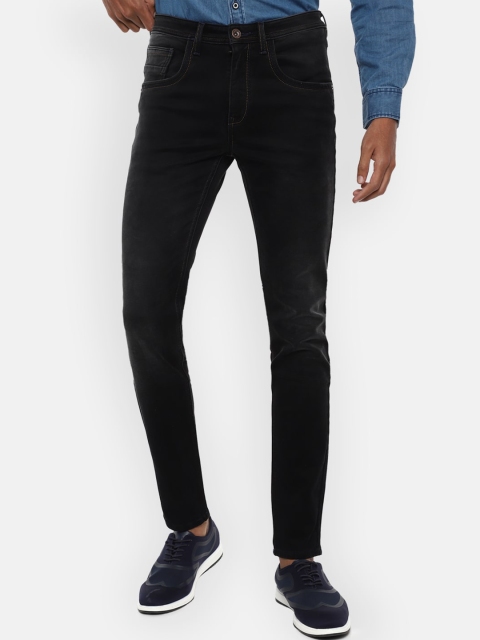 

VAN HEUSEN DENIM LABS Men Black Skinny Fit Jeans