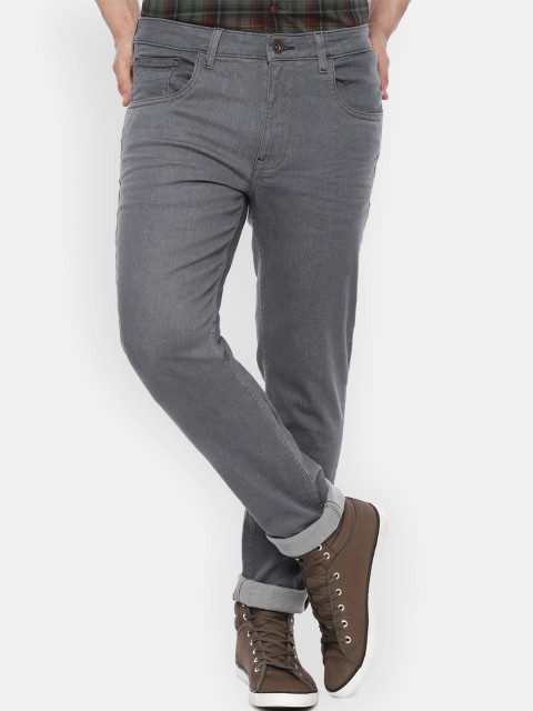 

VAN HEUSEN DENIM LABS Men Grey Skinny Fit Jeans