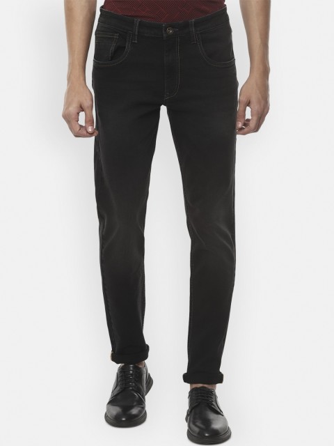 

VAN HEUSEN DENIM LABS Men Black Skinny Fit Jeans