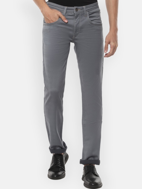 

VAN HEUSEN DENIM LABS Men Grey Slim Fit Jeans