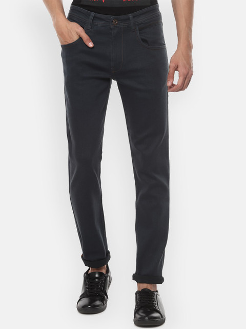 

VAN HEUSEN DENIM LABS Men Grey Skinny Fit Jeans