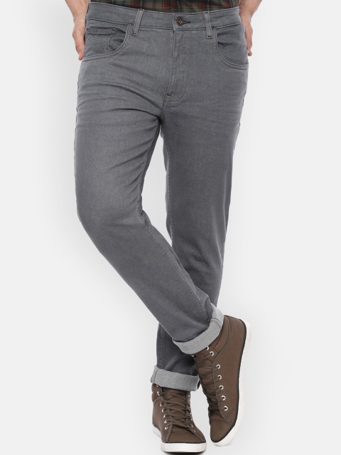 

VAN HEUSEN DENIM LABS Men Grey Skinny Fit Jeans