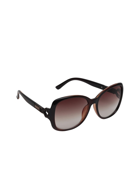 

Swiss Design Women Brown Lens & Red Butterfly UV Protected Lens-SDSG-15159-03