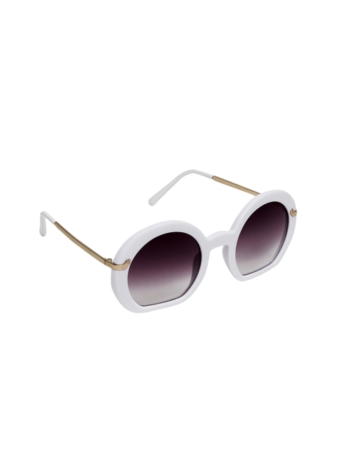 

Swiss Design Women Purple Lens & White Other Sunglasses with UV Protected Lens