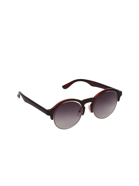 

Swiss Design Women Brown Lens Round Sunglasses with UV Protected Lens SDSG-15147-02
