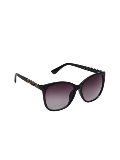 

Swiss Design Women Purple Lens & Black Butterfly UV Protected Lens-SDSG-15110-01