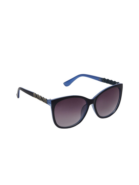 

Swiss Design Women Purple Lens & Blue Full Rim Square Sunglasses SDSG-15110-04