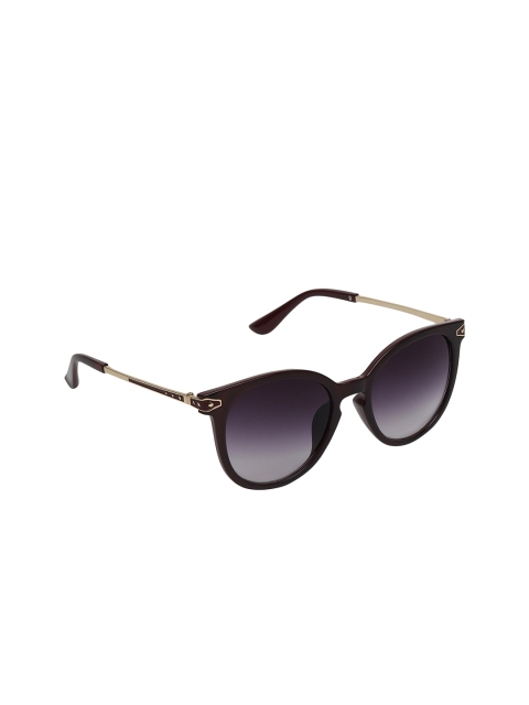 

Swiss Design Women Purple Lens & Brown Butterfly Sunglasses SDSG-1710-03