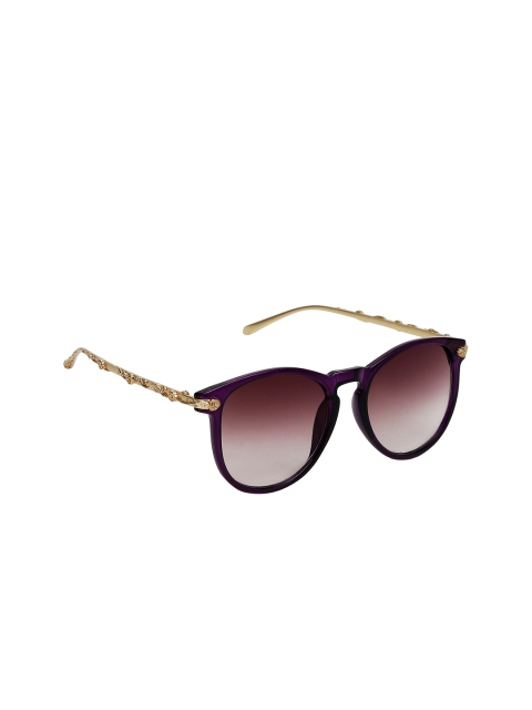 

Swiss Design Women Brown Lens & Purple Other Sunglasses with UV Protected Lens