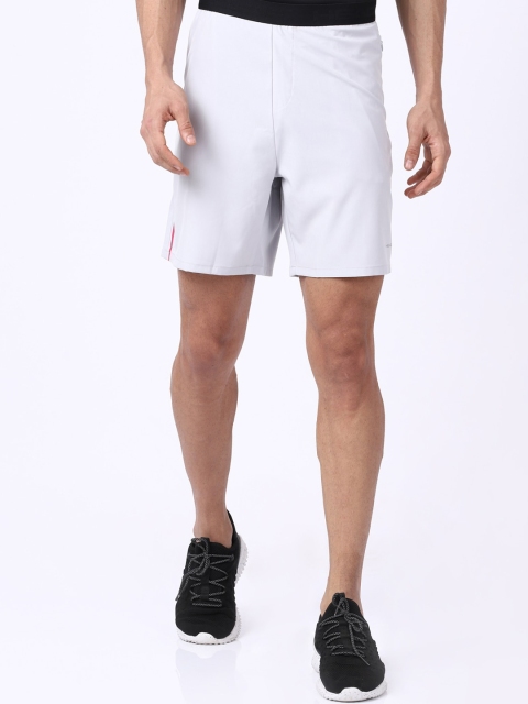 

Head Men Off White Slim Fit Sports Shorts