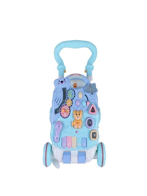 

Archies Kids Blue & White Solid Baby Walker