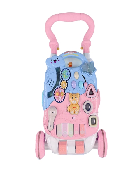 

Archies Kids Pink & Blue Solid Baby Walker