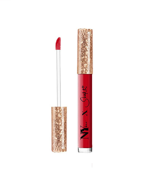 

NY Bae Matte Liquid Lipstick Red - Feral Flamenco 5