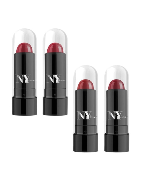 

NY Bae Set Of 4 Mini Lipstick Runway Soigne Babe Mini Lipsticks Kit 3, Multi