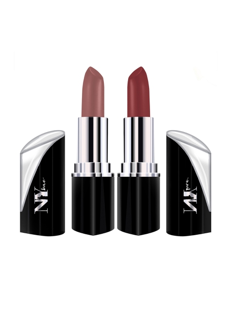 

NY Bae Set of 2 Nude & Maroon Creamy Matte Duo Lipsticks - 8.4 g