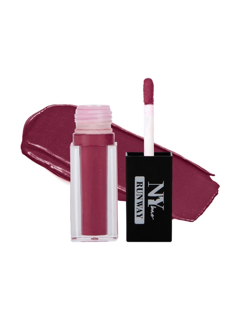 

NY Bae Maroon Liquid Lipstick Runway Range - Yankee Sporty Style 7